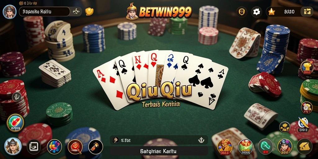 Screenshot BETWIN999 menampilkan gameplay seru QiuQiu yang menarik.