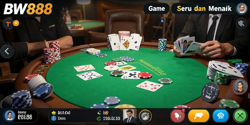 Tampilan gameplay BW888 yang mendebarkan dan seru.