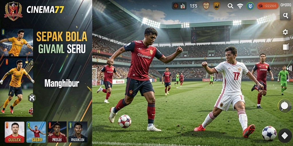 Tampilan gameplay CINEMA77 yang menarik dan memukau.