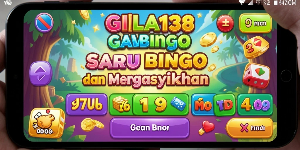 Screenshot gameplay GILA138 yang menunjukkan keseruan bermain Bingo.