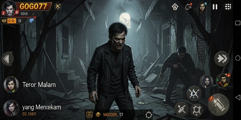 Gameplay GOGO77 yang menakutkan dan penuh ketegangan.