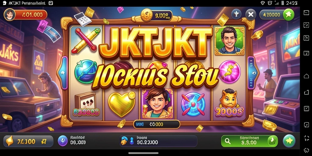 Screenshot gameplay JKTJKT menampilkan keseruan permainan Slot.