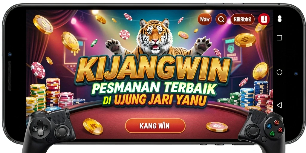 Tampilan gameplay seru di KIJANGWIN dengan berbagai permainan kasino.