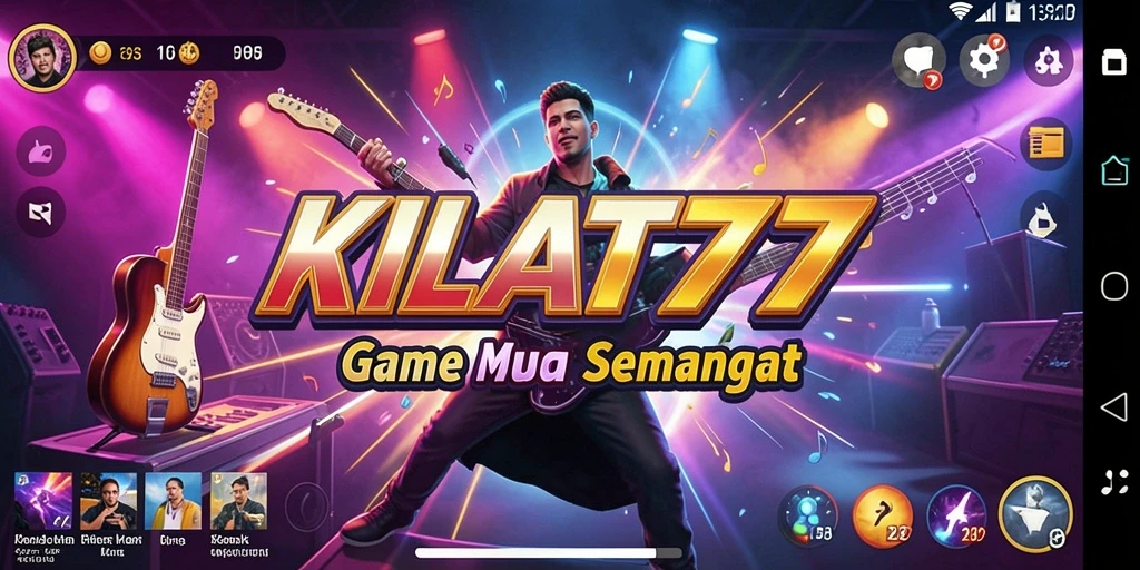 Tampilan menarik dari gameplay KILAT77 yang penuh warna.