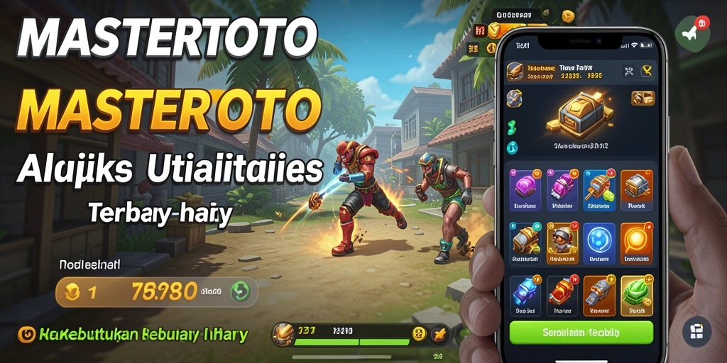 Tampilan antarmuka MASTERTOTO yang sederhana dan efektif.