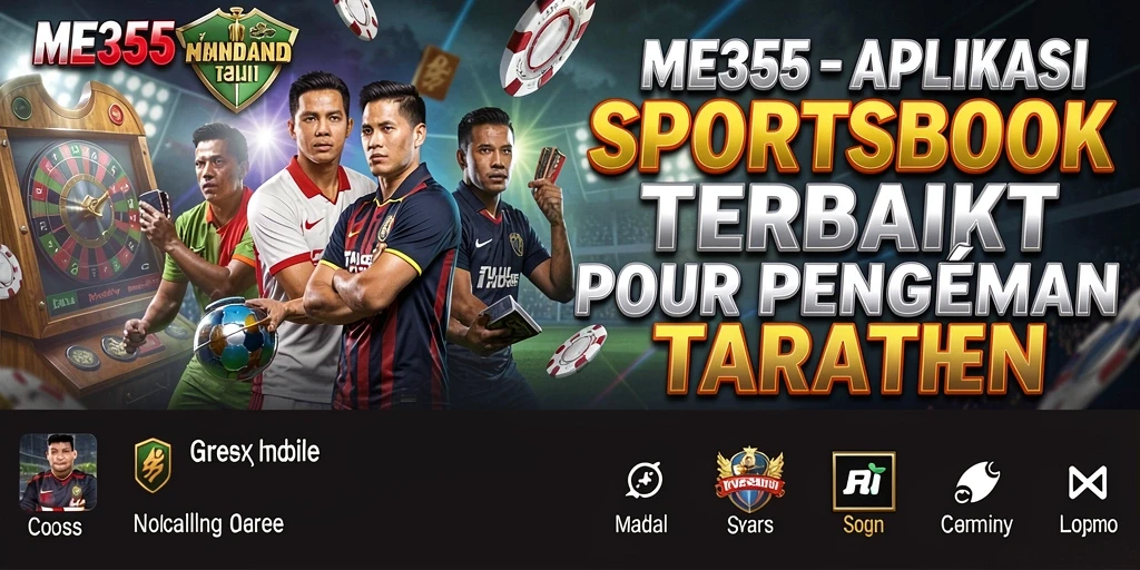 Tampilan gameplay ME355 yang menarik untuk taruhan olahraga.