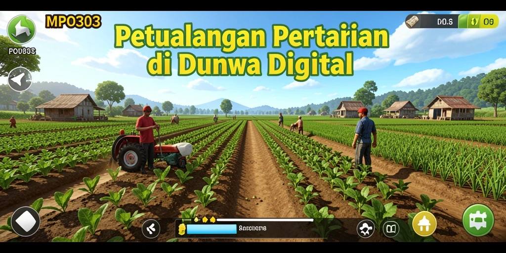 Tangkapan layar MPO303 menampilkan gameplay menarik di ladang pertanian.