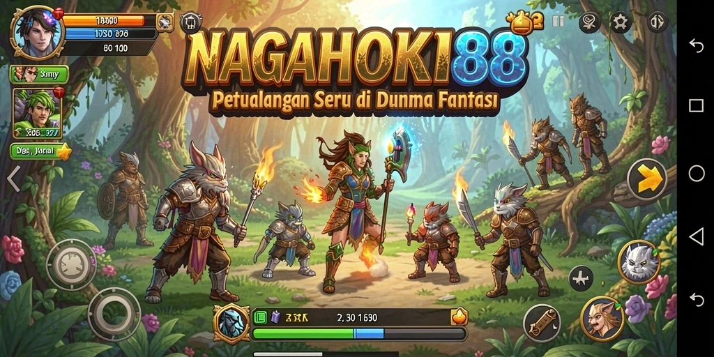 Gameplay NAGAHOKI88 yang menakjubkan dengan grafik yang memukau.