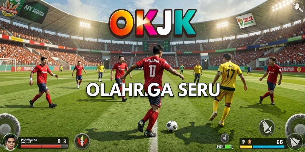 Tampilan gameplay OKJK yang menarik dan ikonik dalam dunia olahraga.