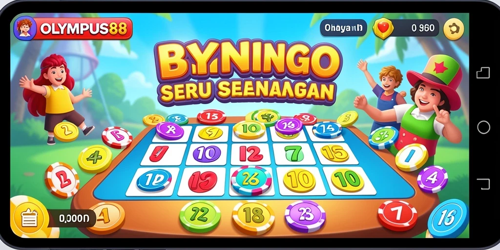 Tampilan gameplay OLYMPUS88 yang seru dalam permainan Bingo.