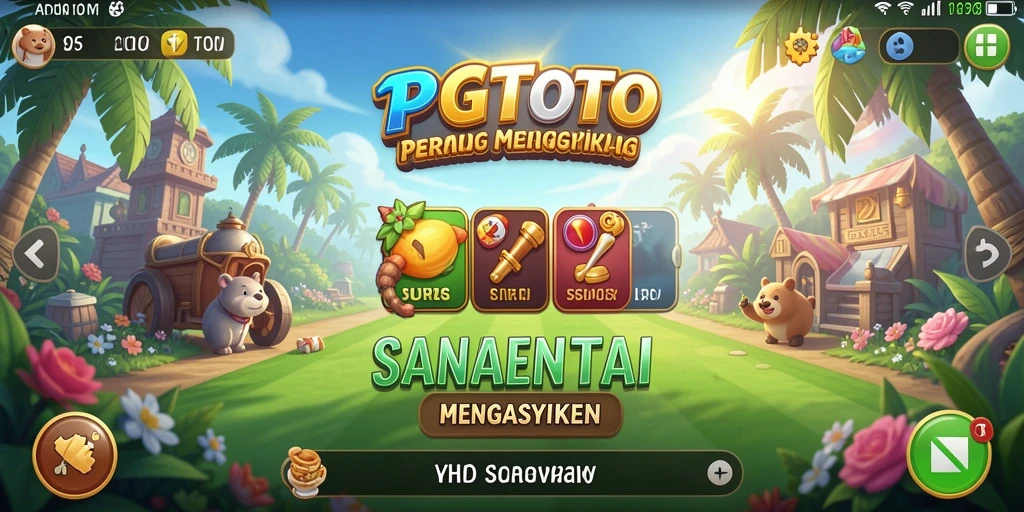 Tampilan gameplay PGTOTO yang menarik dan penuh warna.