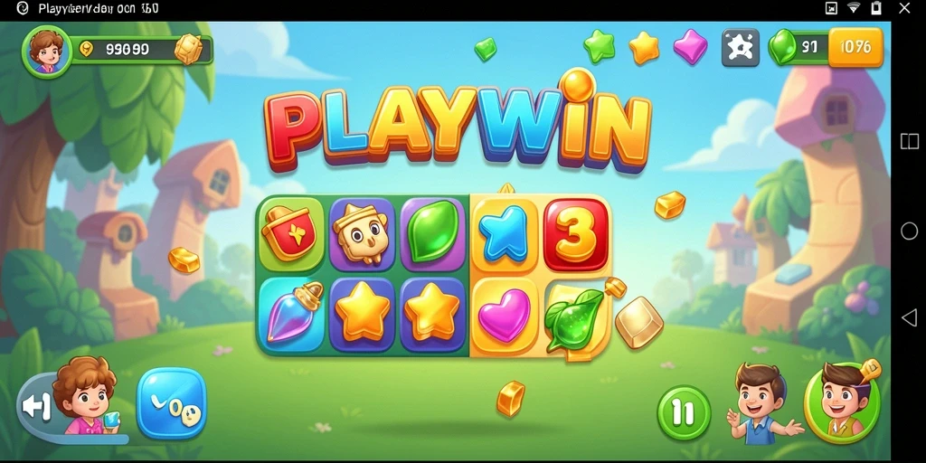 Tampilkan gameplay seru Match-3 dengan grafis menarik.