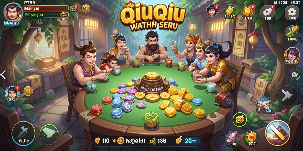 Tampilan gameplay PT89 yang menarik dan penuh aksi QiuQiu.