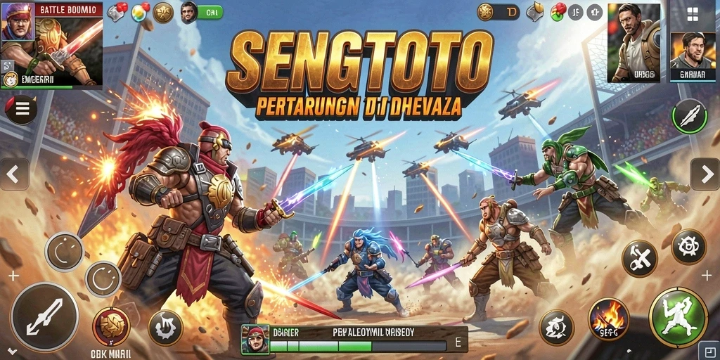 Tangkapan layar gameplay SENGTOTO yang mengasyikkan dan penuh aksi.
