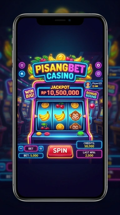 Screenshot dari fitur pencarian aplikasi di pisangbet yang efisien.